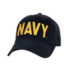 Embroidered Navy Text Hat