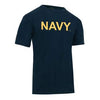 Navy T-Shirt With Flag On Arm