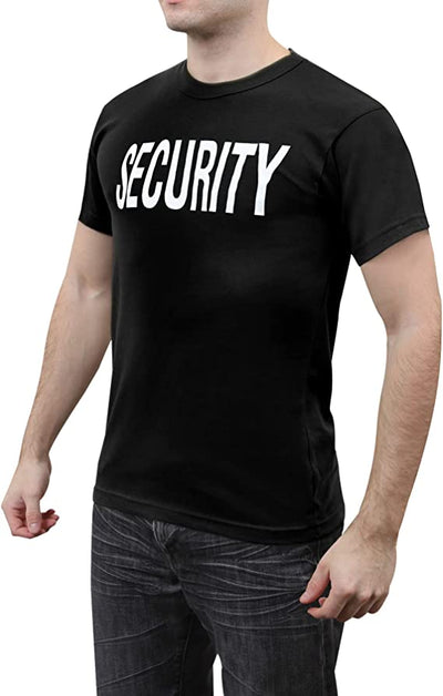 Standard Fit Security T-Shirt - Black