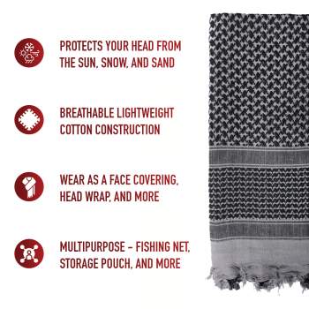 Shemagh Tactical Desert Keffiyeh Scarf