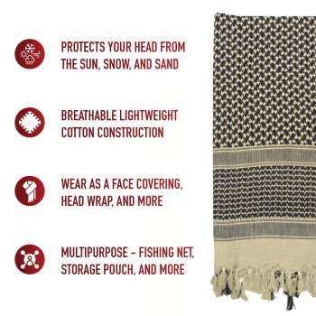 Shemagh Tactical Desert Keffiyeh Scarf