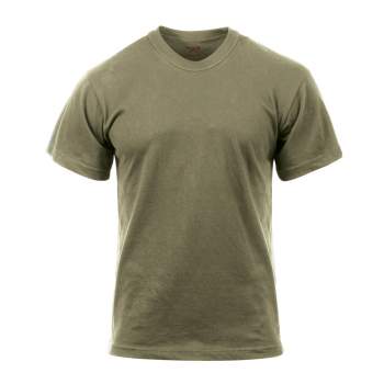 Solid Color Military T-Shirt