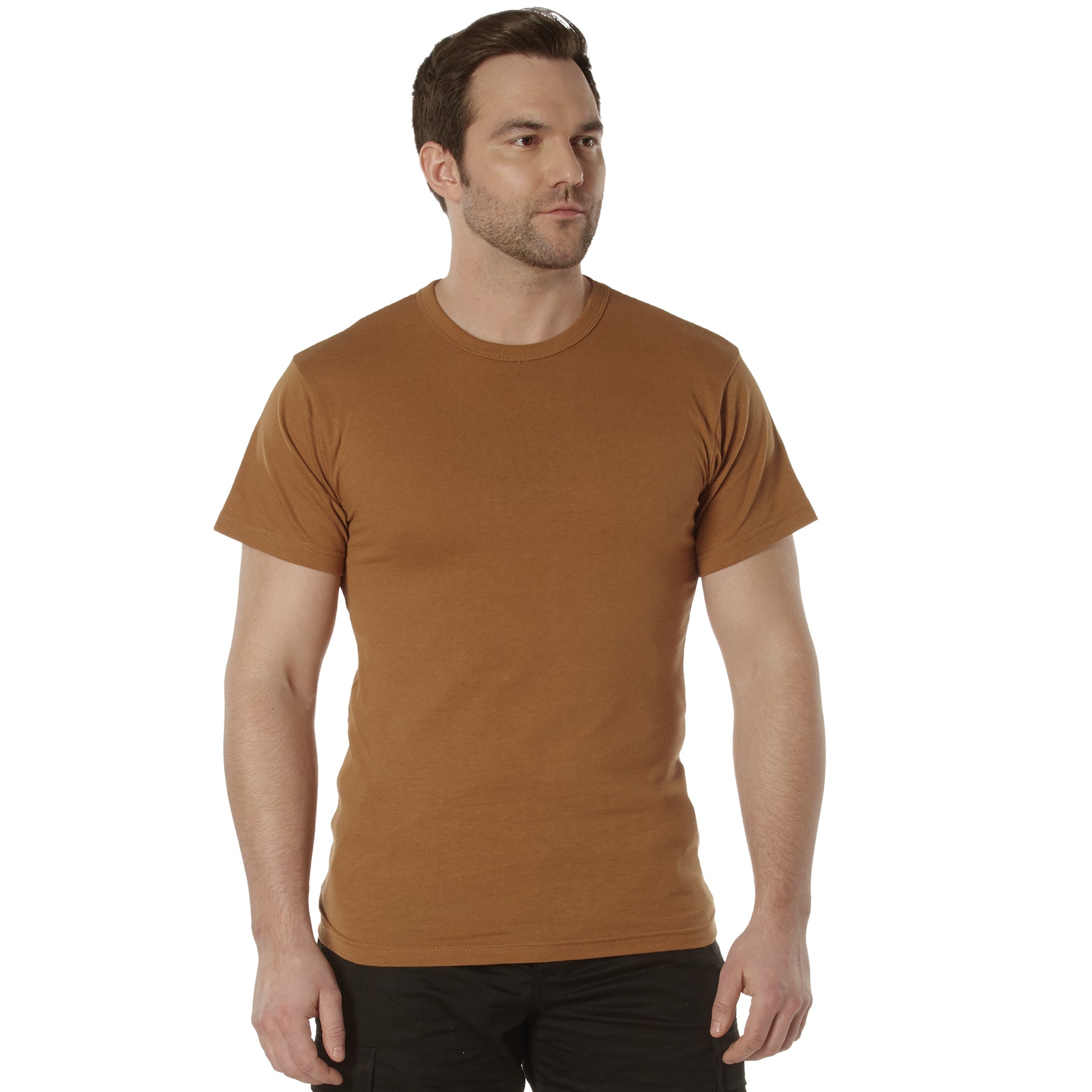 Solid Color Military T-Shirt