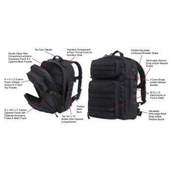 MOLLE Swift Mover Tactical Backpack