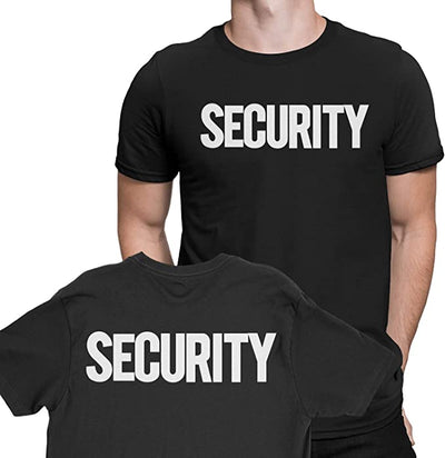 Moisture Wicking Security T-Shirt - Black