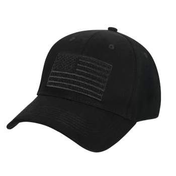 US Flag Hook & Loop Patch Hat