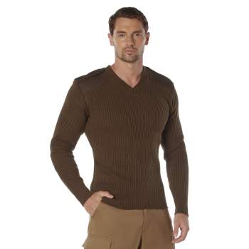 GI Style Acrylic V Neck Sweater