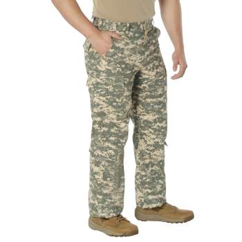 Vintage Paratrooper Fatigue Pants ACU Camouflage