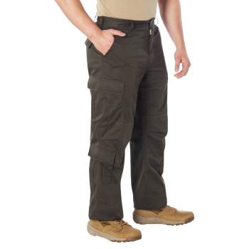 Vintage Paratrooper Fatigue Pants Brown