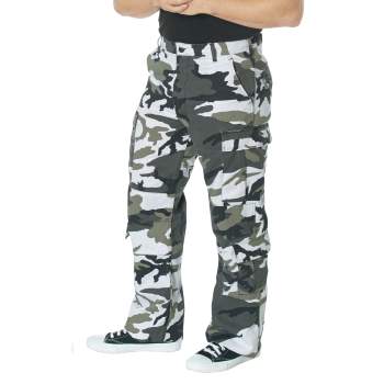 Vintage Paratrooper Fatigue Pants City Camoflage