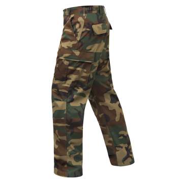 BDU Pants | Tactical Pants For Men | Woodland Camouflage