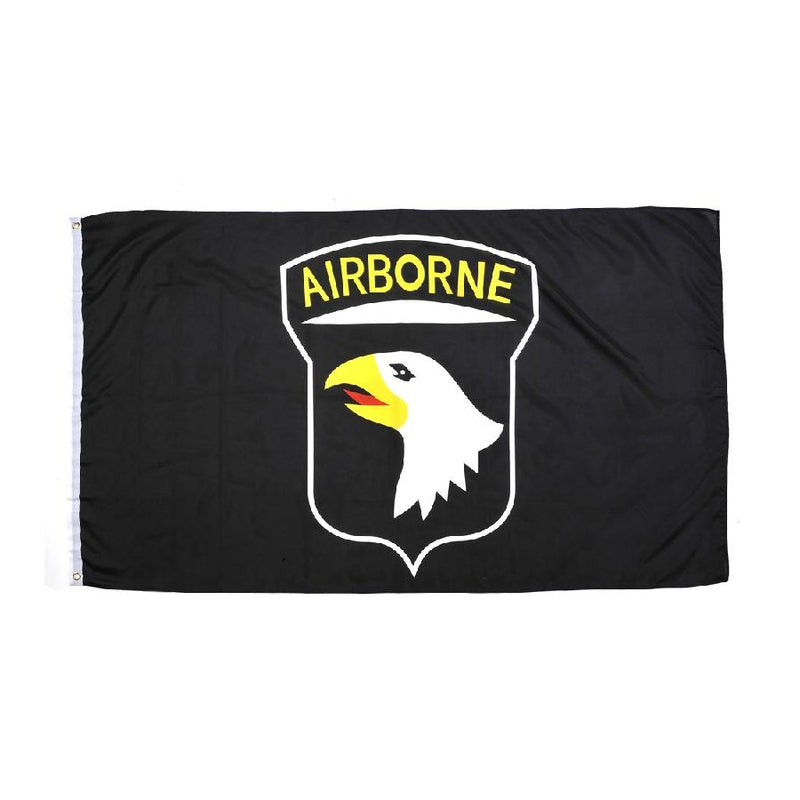 101st Airborne Flag Black 3' x 5'