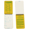 Rite in the Rain 112 All Weather EMS Vital Stats Notebook Yellow 4"x6"