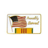 Proudly Served Vietnam Hat Pin (1 Inch)