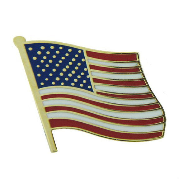 American Flag Hat Pin (3/4 Inch)