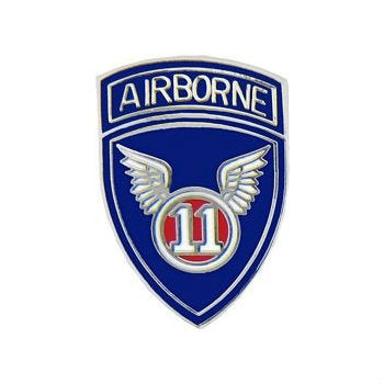 11th Airborne Hat Pin (1 Inch) - Indy Army Navy