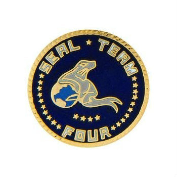 Seal Team 4 Hat Pin (7/8 Inch)