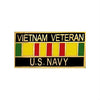 Navy Vietnam Veteran Hat Pin (1 1/8 Inch) - Indy Army Navy