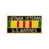 Marine Vietnam Veteran Hat Pin (1 1/8 Inch)