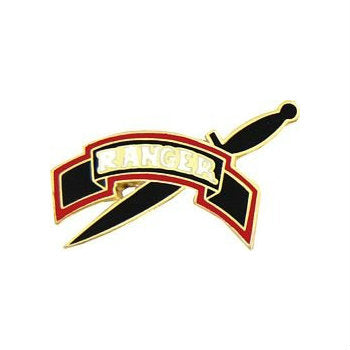 Ranger Tab / Knife Hat Pin (1 Inch) - Army Navy Gear