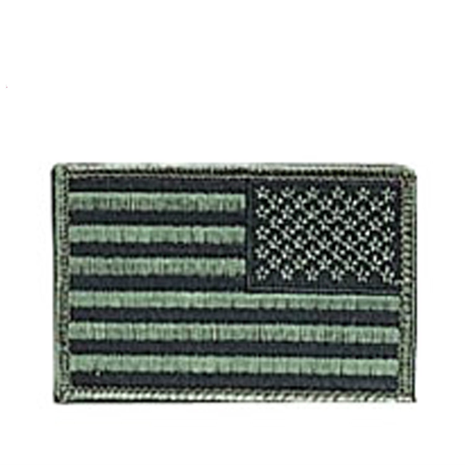 Reverse Subdued American Flag Patch