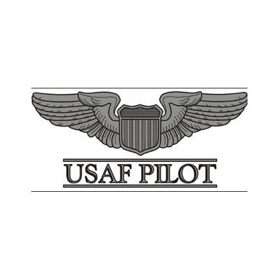 Air Force Pilot Decal