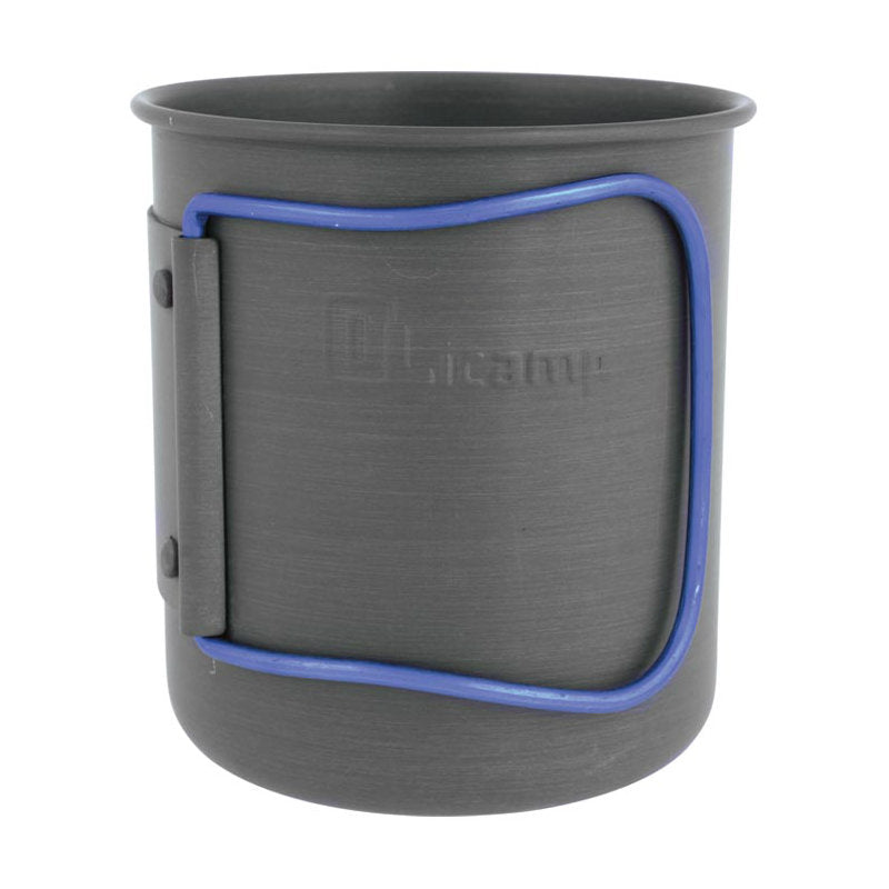 Olicamp Anodized Blue Handle Space Saver Cup - Indy Army Navy