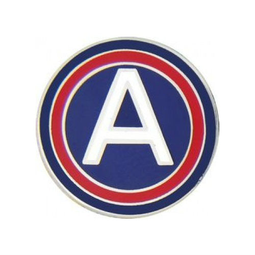 3rd Army Hat Pin (7/8 Inch) - Indy Army Navy