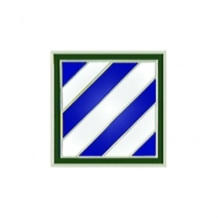 3rd Infantry Division Hat Pin (3/4 Inch)