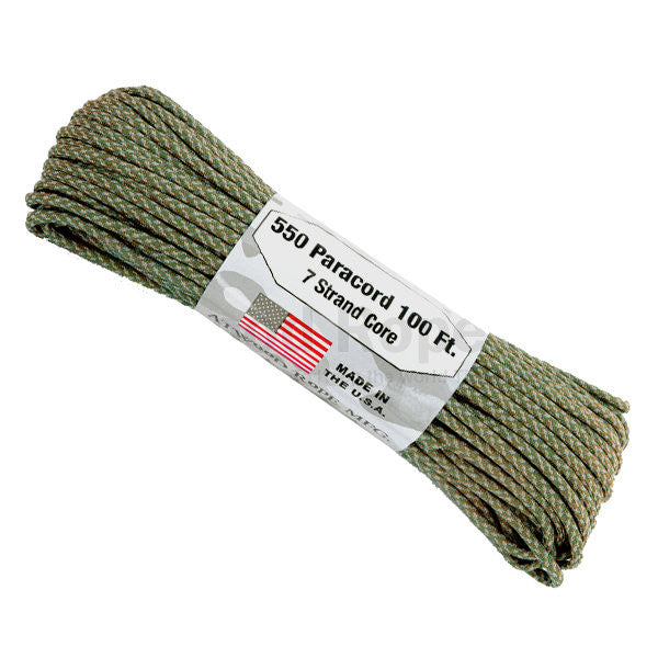 Atwood 550lbs Paracord 7 cores 100ft (Black)