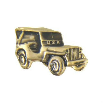 Military Jeep Hat Pin (7/8 Inch)