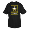 Army Star Logo T-Shirt Black