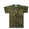 Woodland Digital Camouflage T-Shirt