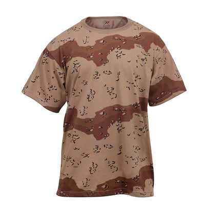 6 Color Chocolate Chip Desert Camouflage T-Shirt