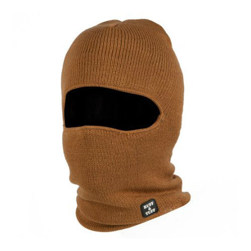 Ruff and Tuff 1 Hole Face Mask Duck Brown