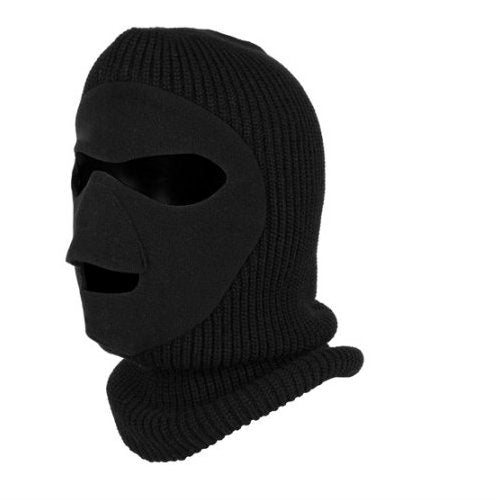 Knit / Fleece Face Mask Black - Army Navy Gear