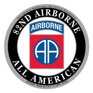 82nd Airborne All American Decal