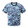 Digital Sky Blue Camouflage T-Shirt