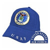 Air Force Emblem Hat Blue