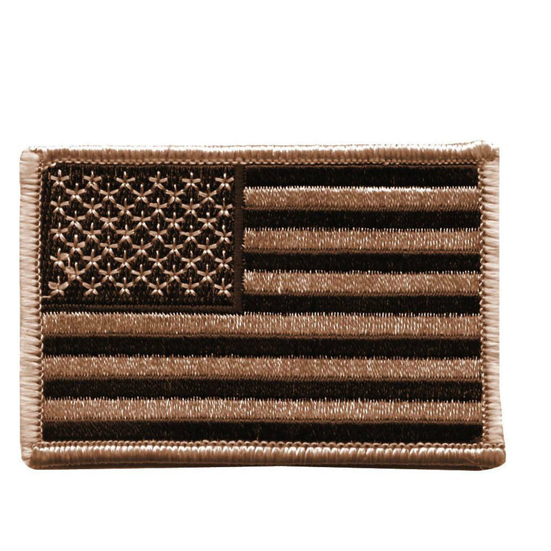 American Flag Patch Desert Tan