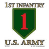 Army 1st Infantry Division Decal