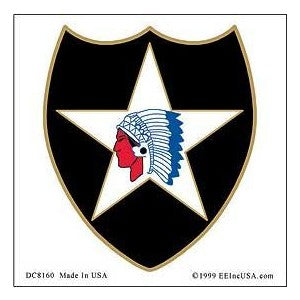 Army 2nd Infantry Division Decal