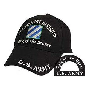 Army 3rd Infantry Division Hat Black