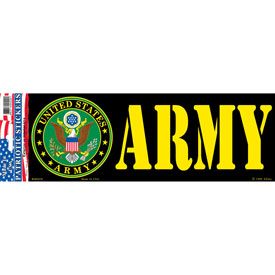 Army Emblem Bumper Sticker