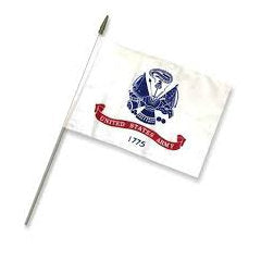 Army Stick Flag 12" x 18"