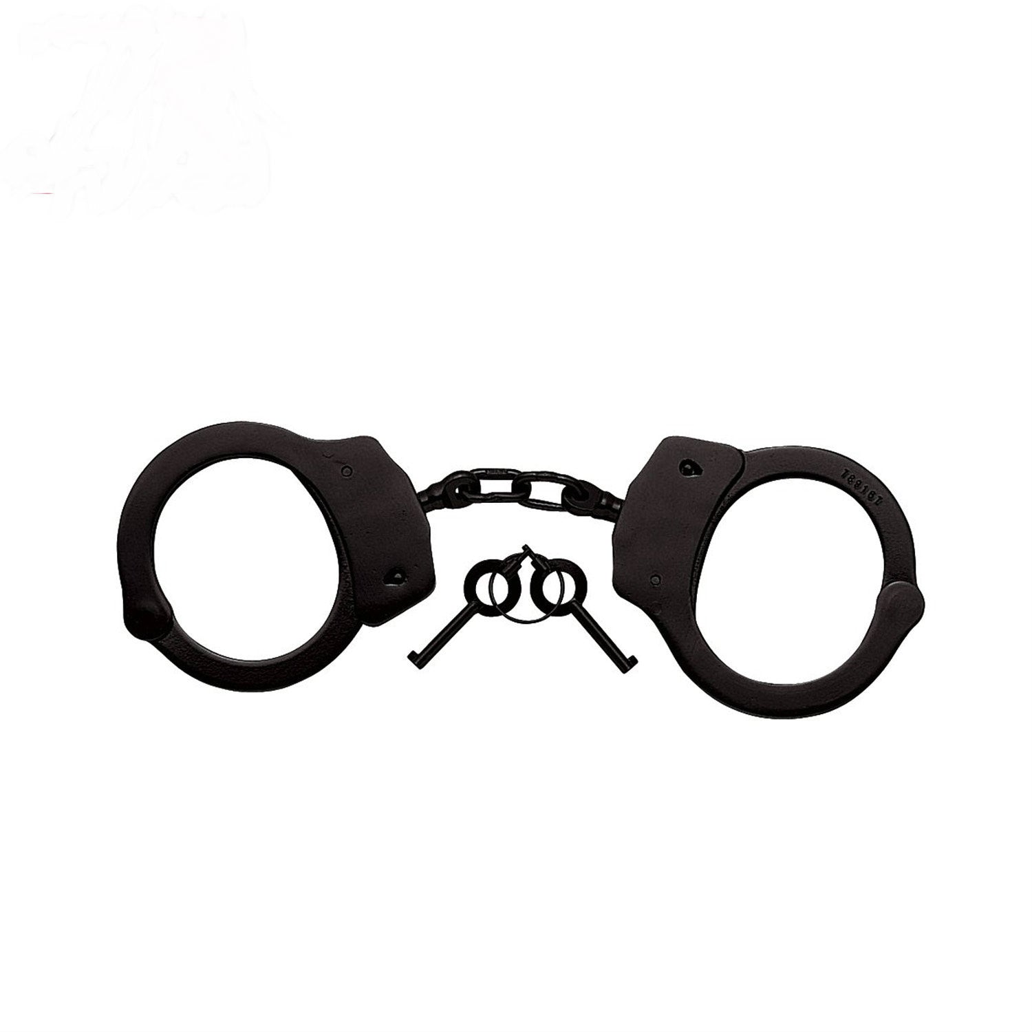 Professional Double Lock Handcuffs Black