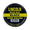 Lincoln Stain Wax Shoe Polish Black 2 1/8 oz.