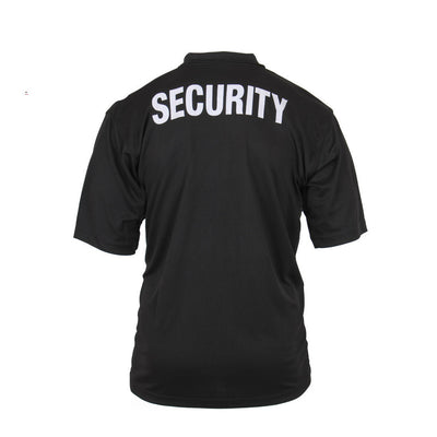 Security Polo Shirt - Black