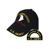 101st Airborne Division Hat Black - Indy Army Navy