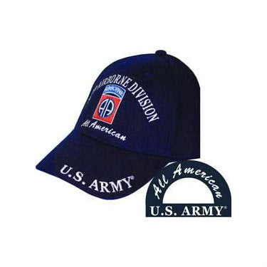 82nd Airborne Division Hat Black